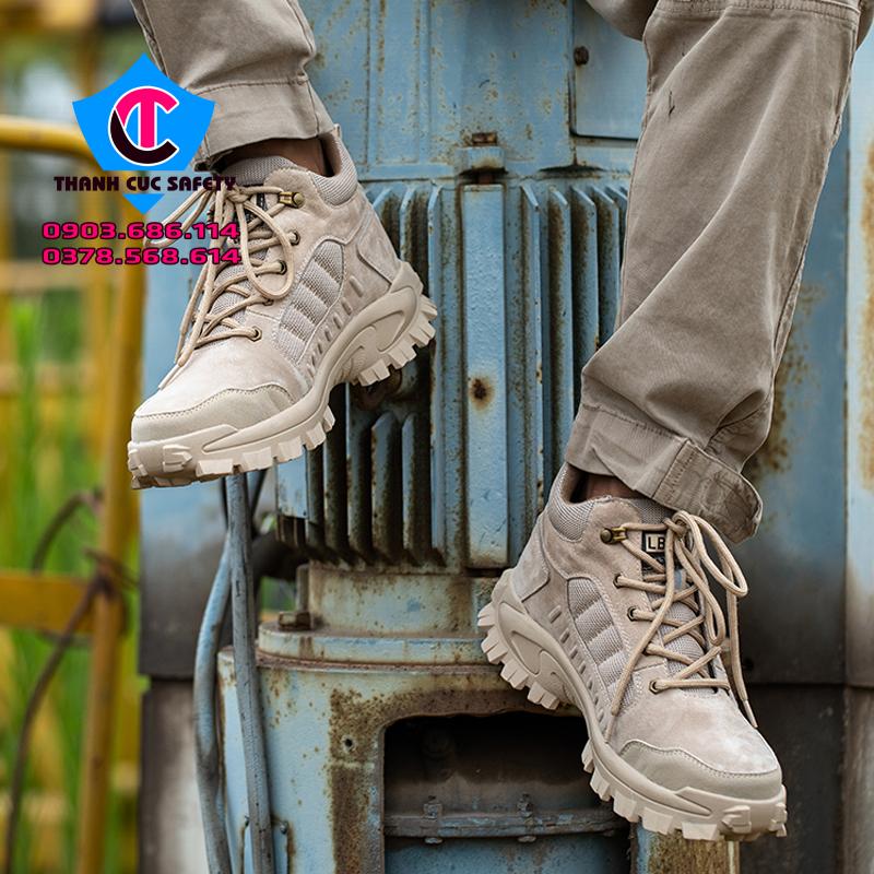 Giày Bảo Hộ Đẹp Cao Cổ Dáng Thể Thao Mũi Thép + Đế Kevlar Nhập Khẩu VA09N-MID Giày Bảo Hộ Đẹp Cao Cổ Dáng Thể Thao Mũi Thép + Đế Kevlar Nhập Khẩu VA09N-MID