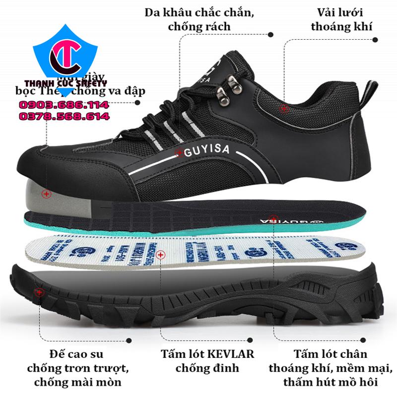 GIÀY BẢO HỘ GUYISA VA16D GIÀY BẢO HỘ GUYISA VA16D