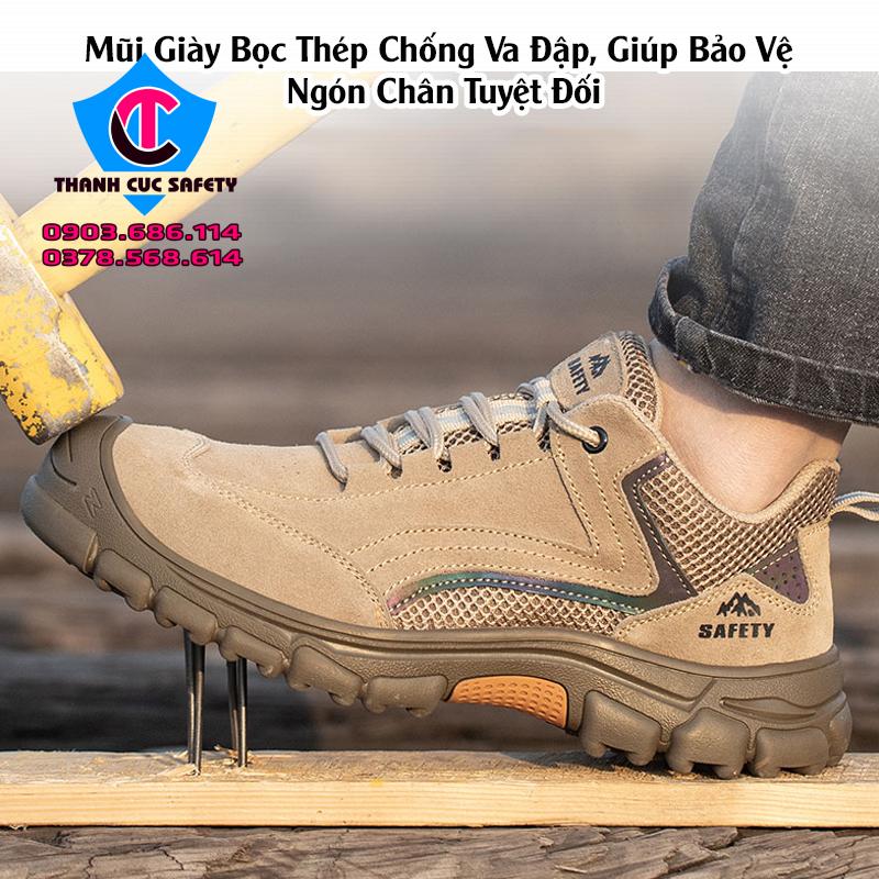 Giày Bảo Hộ Thể Thao Mũi Thép Chống Va Đập Đế Kevlar Chống Đâm Xuyên VA04N Giày Bảo Hộ Thể Thao Mũi Thép Chống Va Đập Đế Kevlar Chống Đâm Xuyên VA04N
