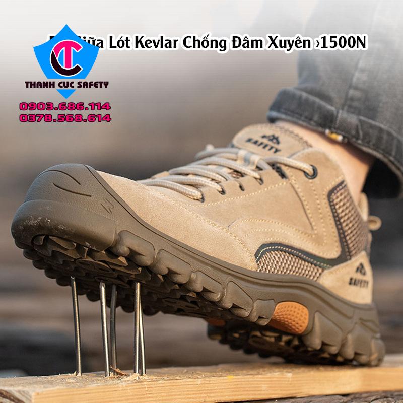 Giày Bảo Hộ Thể Thao Mũi Thép Chống Va Đập Đế Kevlar Chống Đâm Xuyên VA04N Giày Bảo Hộ Thể Thao Mũi Thép Chống Va Đập Đế Kevlar Chống Đâm Xuyên VA04N