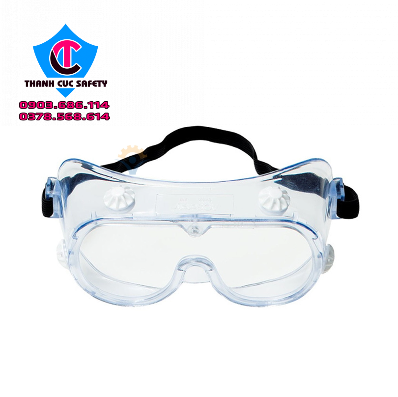 Kính bảo hộ dẻo chống hoá chất Kính bảo hộ dẻo chống hoá chất