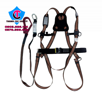 DÂY AN TOÀN TOÀN THÂN 1 MÓC NHÔM CÓ GIẢM XÓC HP-TA07 DÂY AN TOÀN TOÀN THÂN 1 MÓC NHÔM CÓ GIẢM XÓC HP-TA07