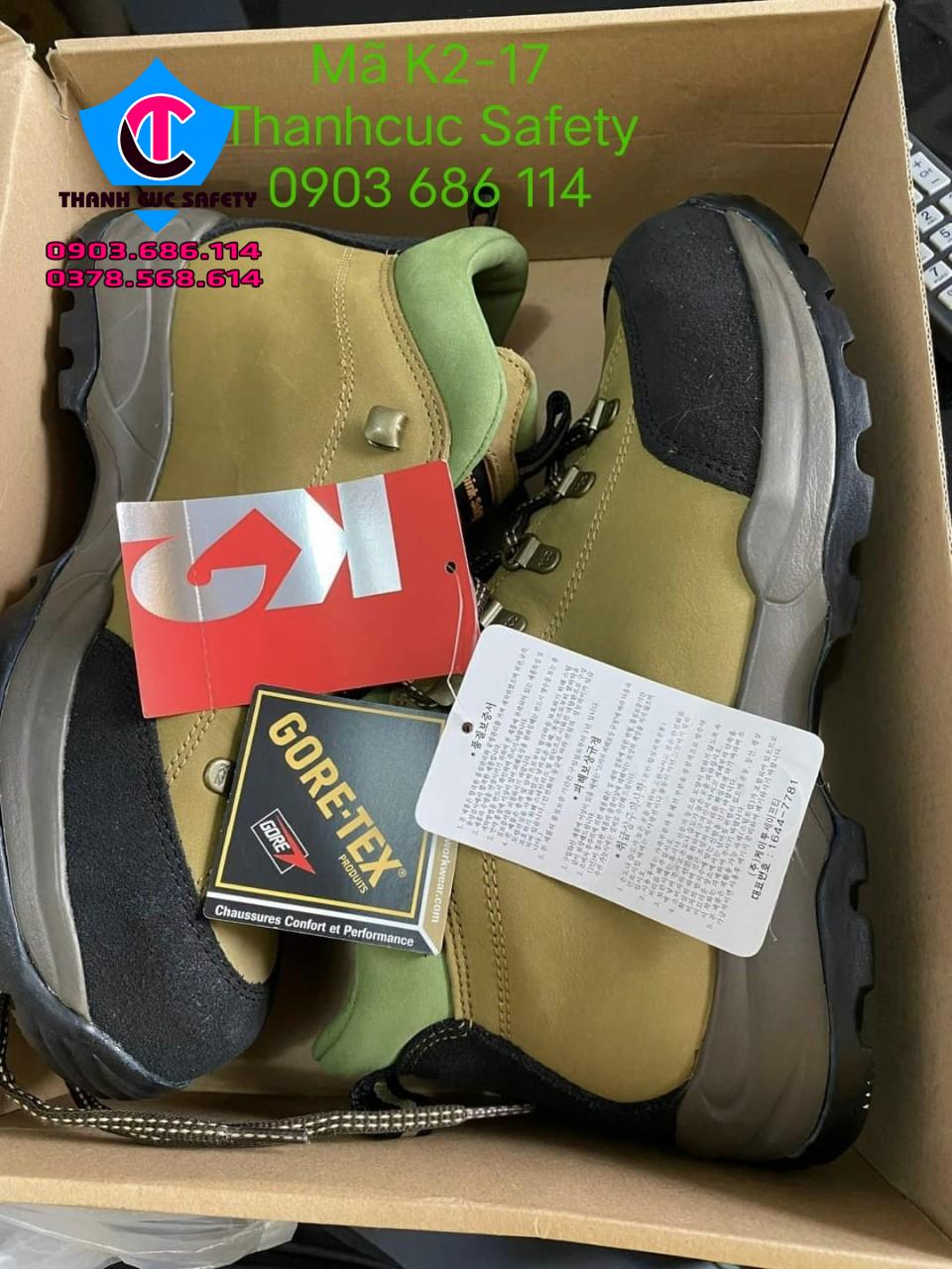 GIÀY BẢO HỘ LAO ĐỘNG K2-17 HÀN QUỐC GIÀY BẢO HỘ LAO ĐỘNG K2-17 HÀN QUỐC