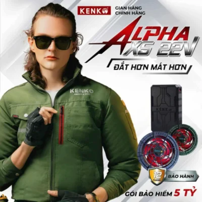 Áo điều hoà KENKO dài tay chất liệu vải taslan trượt nước-SM24