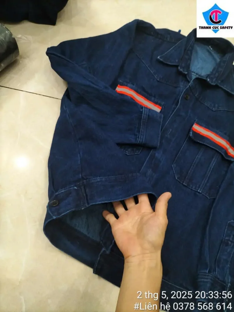 Đồng phục quần áo jean thợ Hàn, cơ khí, điện lực