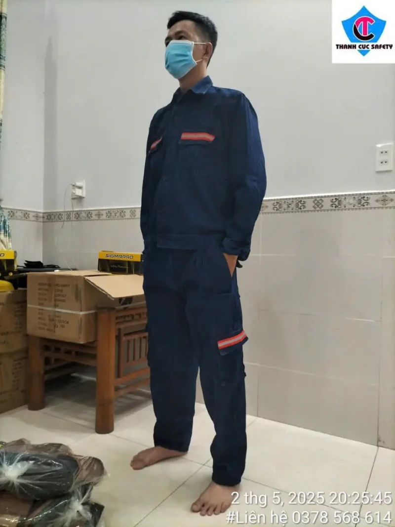 Đồng phục quần áo jean thợ Hàn, cơ khí, điện lực